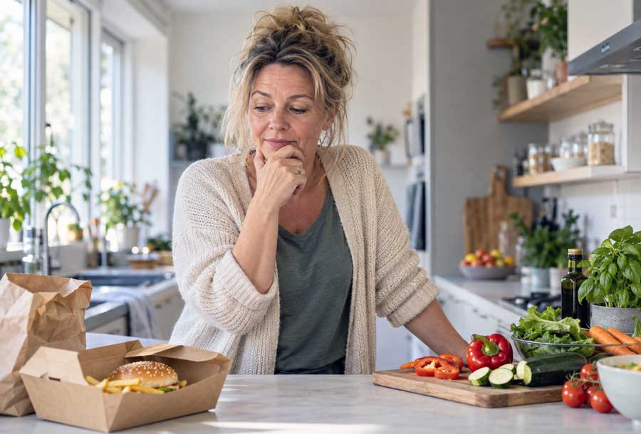 Moeite met afvallen door laaggradige ontstekingen. Hierdoor kiest men sneller voor gemaksvoeding